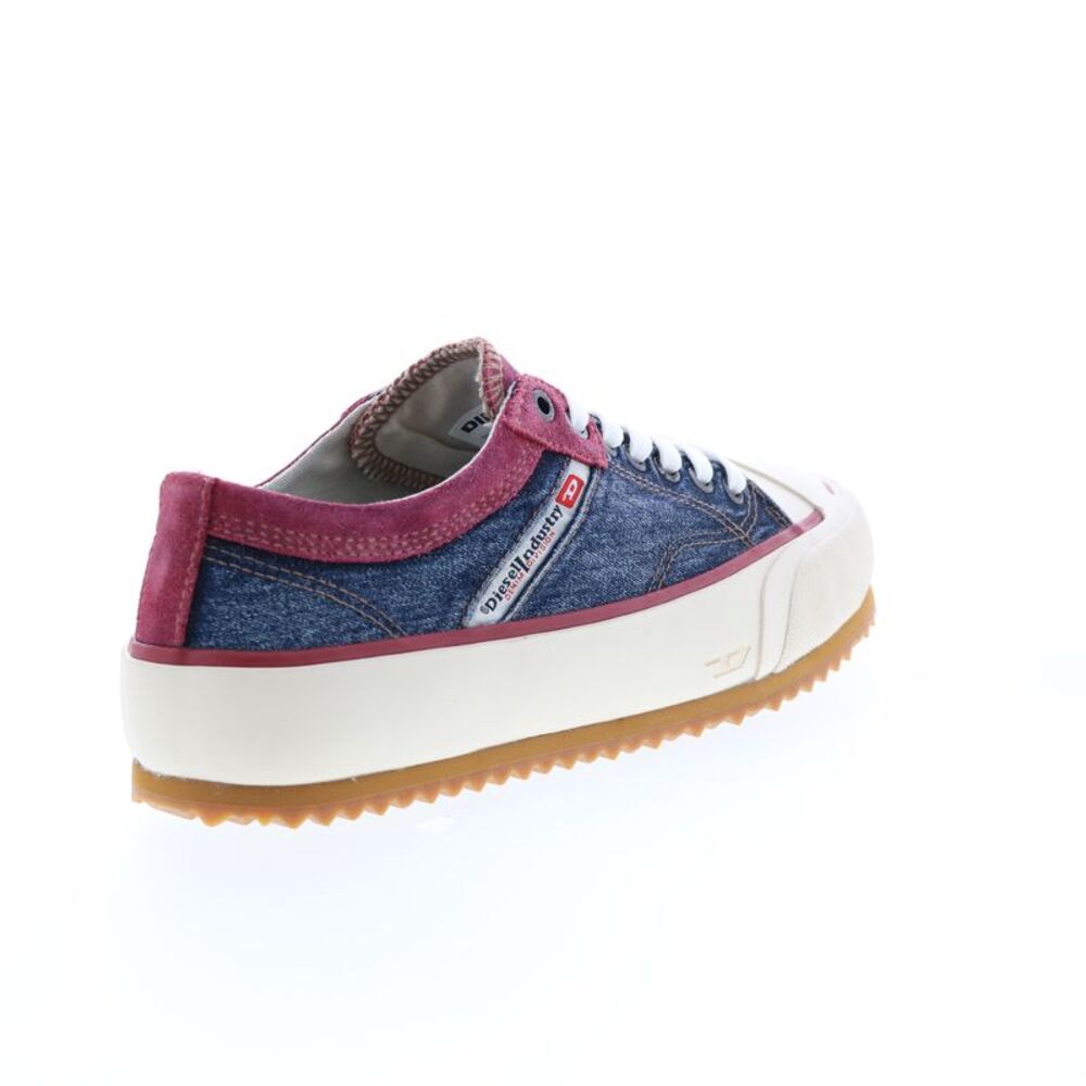 Diesel Mens S-Principia Low Blue Shoes (NWT) - Picture 7 of 7